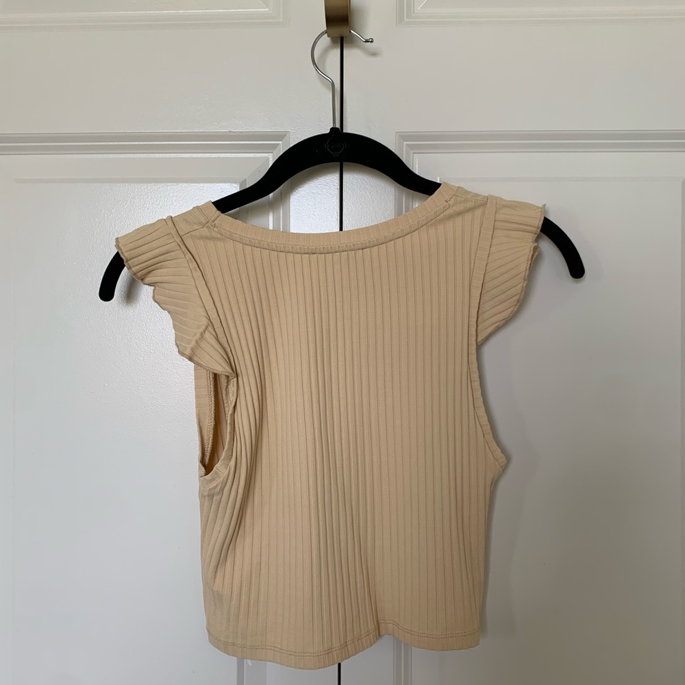 Zara Ruffle Crop Top - Picture 5 of 5